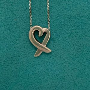 Tiffany & Co. Loving Heart Pendant- Silver